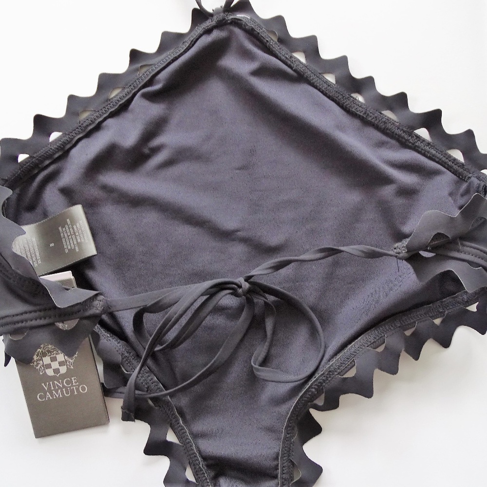 Vince Camuto Monokini High Neck One Piece Swimsuit - Picture 4 of 4